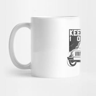 Jeep Black "Keep Calm I Own A" Mug